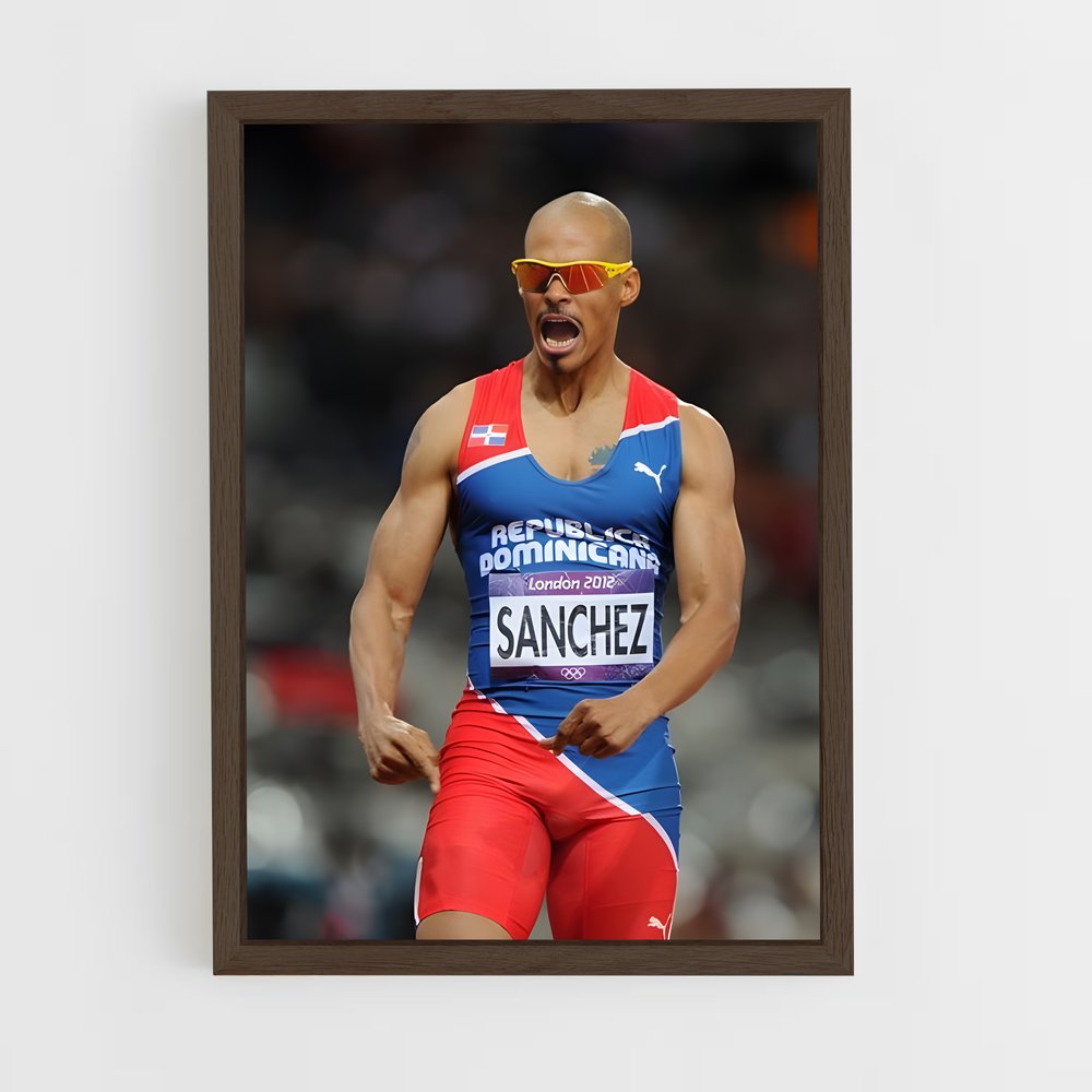 Poster L'Élan du Héros – affiche Athlétisme (vue 5)
